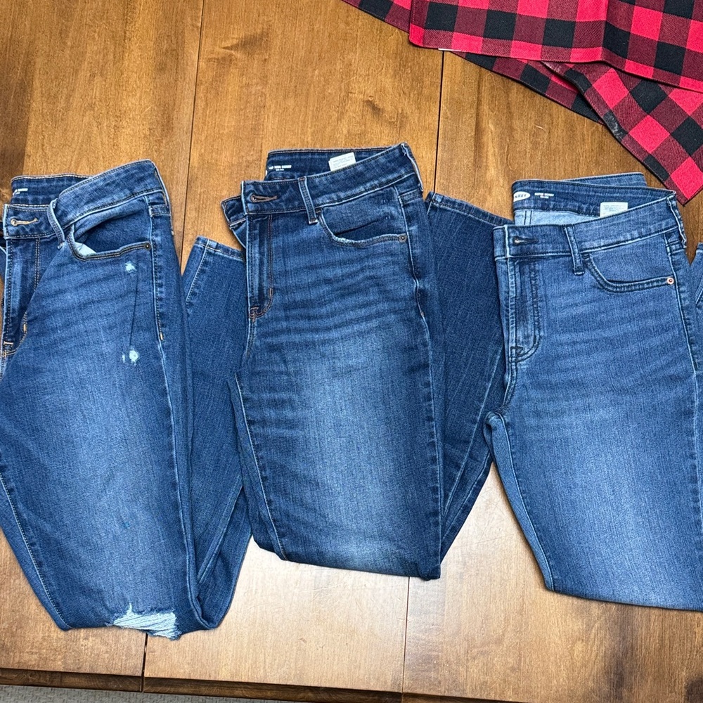 Old Navy Dark Blue Skinny Jeans